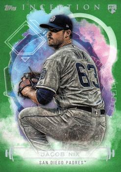 2019 Topps Inception - Green #77 Jacob Nix Front