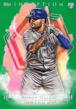 2019 Topps Inception - Green #80 Rowdy Tellez Front