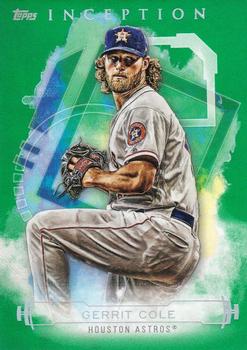 2019 Topps Inception - Green #88 Gerrit Cole Front