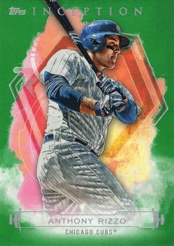 2019 Topps Inception - Green #90 Anthony Rizzo Front