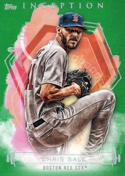 2019 Topps Inception - Green #92 Chris Sale Front
