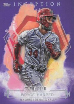 2019 Topps Inception - Purple #16 Bryce Harper Front