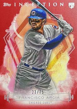 2019 Topps Inception - Red #5 Francisco Arcia Front