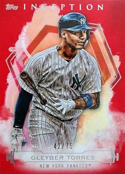 2019 Topps Inception - Red #98 Gleyber Torres Front