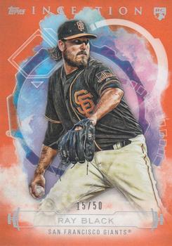 2019 Topps Inception - Orange #73 Ray Black Front