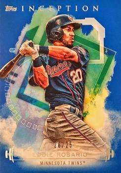 2019 Topps Inception - Blue #10 Eddie Rosario Front
