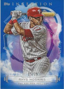 2019 Topps Inception - Blue #44 Rhys Hoskins Front