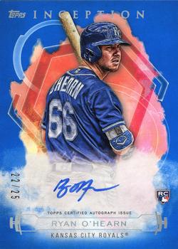 2019 Topps Inception - Rookies & Emerging Stars Autographs Blue #RES-ROH Ryan O'Hearn Front