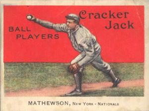 1914 Cracker Jack (E145) #88 Christy Mathewson Front