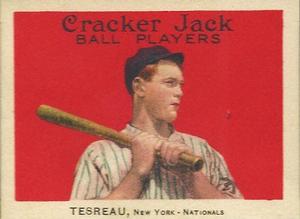 1914 Cracker Jack (E145) #44 Charles Tesreau Front