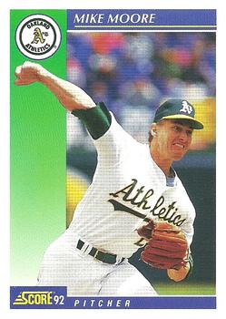 1992 Score #91 Mike Moore Front