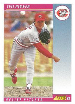 1992 Score #113 Ted Power Front