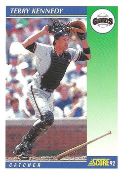 1992 Score #503 Terry Kennedy Front