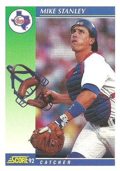 1992 Score #549 Mike Stanley Front