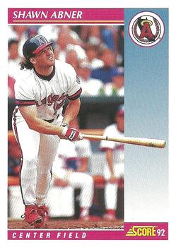 1992 Score #616 Shawn Abner Front