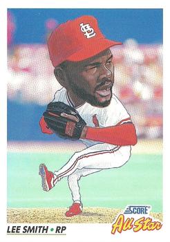 1992 Score #781 Lee Smith Front