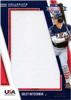 2019 Panini USA Baseball Stars & Stripes - Jumbo #J-AR2 Adley Rutschman Front