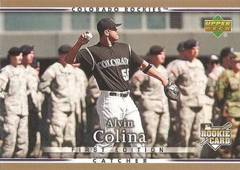 2007 Upper Deck First Edition #16 Alvin Colina Front
