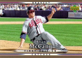 2007 Upper Deck First Edition #179 Brian McCann Front