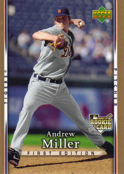 2007 Upper Deck First Edition #18 Andrew Miller Front