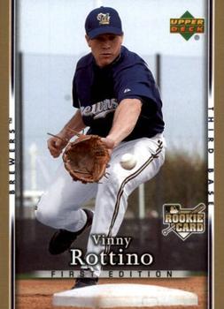 2007 Upper Deck First Edition #26 Vinny Rottino Front