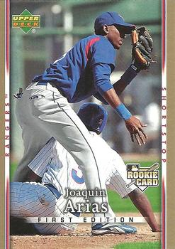 2007 Upper Deck First Edition #47 Joaquin Arias Front