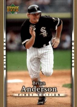 2007 Upper Deck First Edition #70 Brian Anderson Front