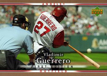 2007 Upper Deck First Edition #104 Vladimir Guerrero Front