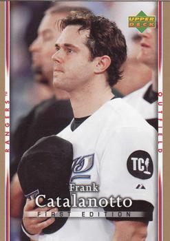2007 Upper Deck First Edition #164 Frank Catalanotto Front