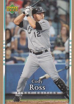 2007 Upper Deck First Edition #213 Cody Ross Front