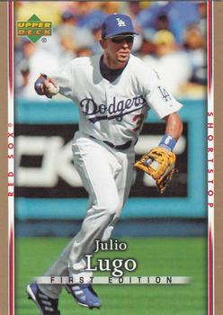 2007 Upper Deck First Edition #228 Julio Lugo Front