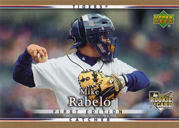 2007 Upper Deck First Edition #19 Mike Rabelo Front
