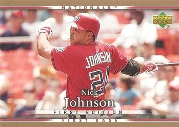 2007 Upper Deck First Edition #294 Nick Johnson Front