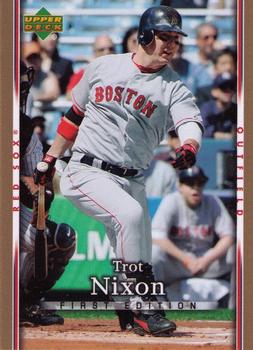 2007 Upper Deck First Edition #62 Trot Nixon Front