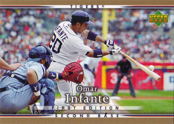 2007 Upper Deck First Edition #86 Omar Infante Front