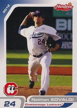 2012 Grandstand Chattanooga Lookouts #NNO Nathan Eovaldi Front