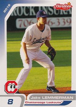 2012 Grandstand Chattanooga Lookouts #NNO Jake Lemmerman Front