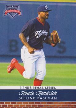 2019 Reading Phillies Rehab Series #7 Howie Kendrick Front