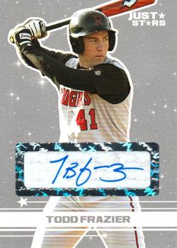 2008 Just Autographs - Just Stars Glossy Silver #11 Todd Frazier Front