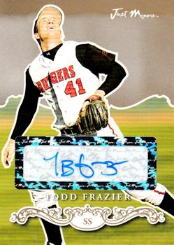 2007 Just Minors Just Rookies - 08 Preview Autographs Glossy Gold #JRPr-07 Todd Frazier Front