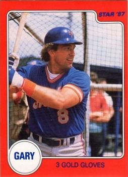 1987 Star Gary Carter - Stickers #NNO Gary Carter Front