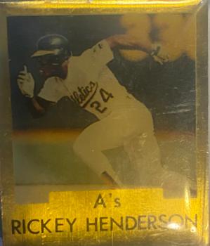 1991 Ace MVP Pins #NNO Rickey Henderson Front