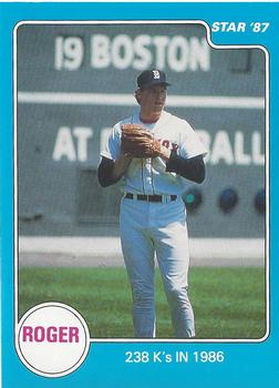 1987 Star Roger Clemens - Stickers #NNO Roger Clemens Front