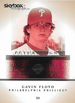 2005 SkyBox Autographics - Future Signs #8FS Gavin Floyd Front