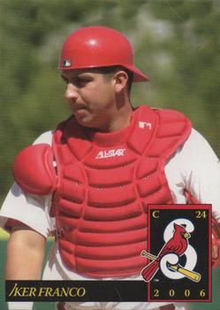 2006 MultiAd Springfield Cardinals (SGA) #6 Iker Franco Front
