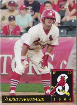 2006 MultiAd Springfield Cardinals (SGA) #10 Jarrett Hoffpauir Front