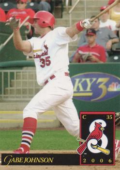 2006 MultiAd Springfield Cardinals (SGA) #11 Gabe Johnson Front