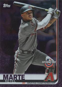 2019 Topps Opening Day - Purple #62 Ketel Marte Front