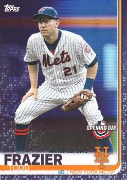 2019 Topps Opening Day - Purple #149 Todd Frazier Front