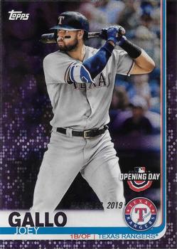 2019 Topps Opening Day - Purple #176 Joey Gallo Front
